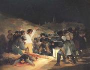 Francisco de Goya Exeution of the Rebels of 3 May 1808 painting